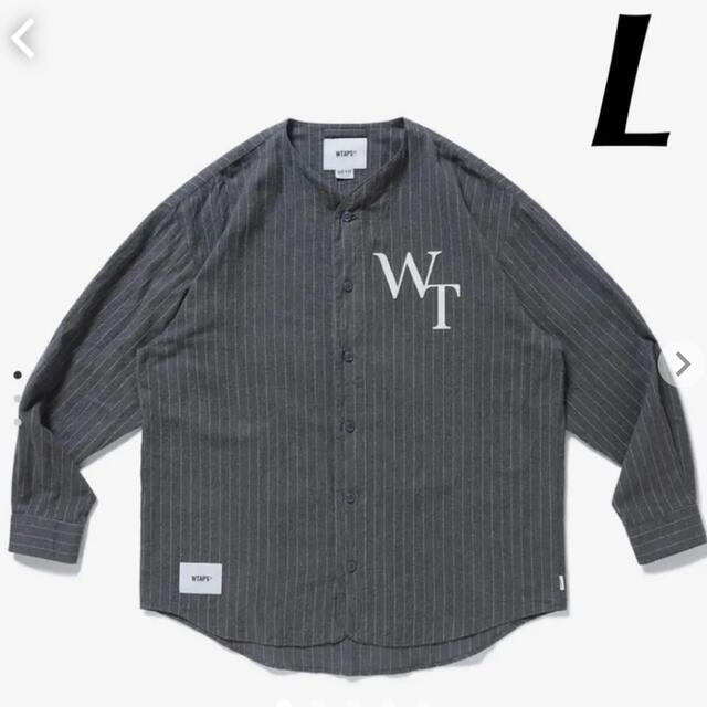 WTAPS LEAGUE LS COTTON. FLANNEL. STRIPE