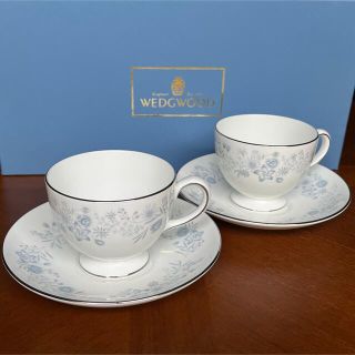 ウェッジウッド(WEDGWOOD)の【未使用美品】ウェッジウッド★ベルフルール★C/S ペア　お箱無し(食器)