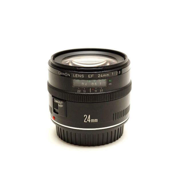 □広角単焦点レンズ 美品 Canon EF 24mm F2.8 【返品?交換対象商品