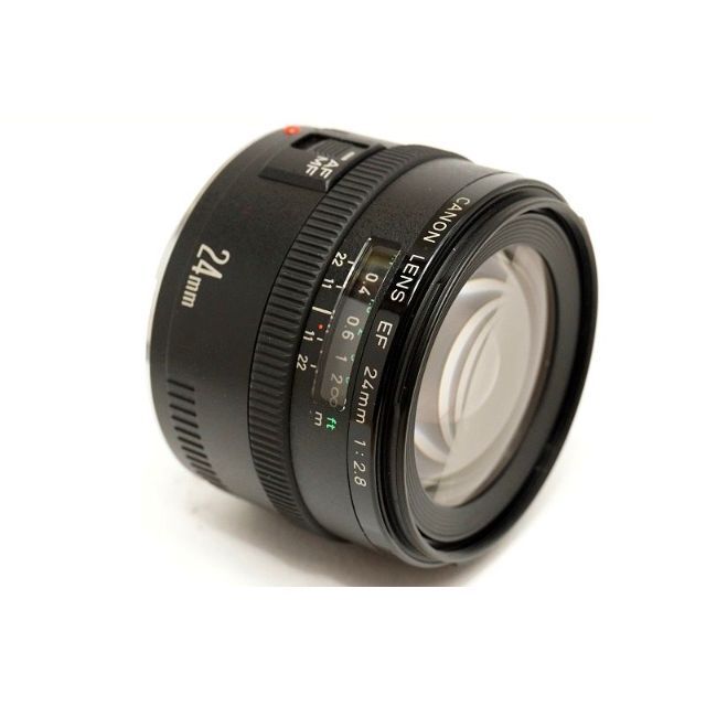 □広角単焦点レンズ 美品 Canon EF 24mm F2.8 【返品?交換対象商品