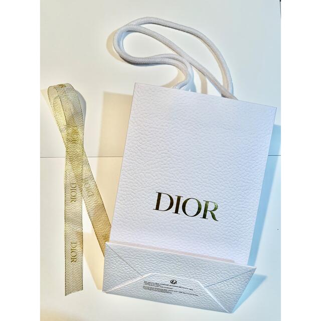 Dior(ディオール)の【極美品】Dior ショッパー リボン レディースのバッグ(ショップ袋)の商品写真