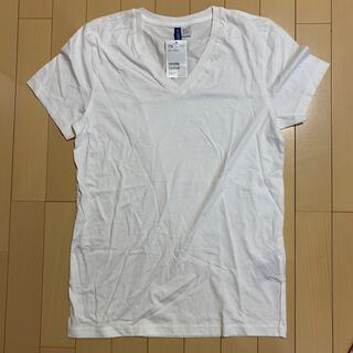エイチアンドエム(H&M)の[新品未使用] H＆M Tシャツ ホワイト(Tシャツ/カットソー(半袖/袖なし))