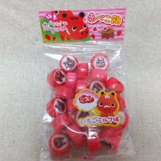 金太郎飴 赤べこ飴 キャンディー いちごミルク味 80g(菓子/デザート)