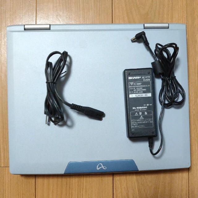 SHARP(シャープ)のアンチティークノートパソコン　PC-MJ710R　SHARP スマホ/家電/カメラのPC/タブレット(ノートPC)の商品写真