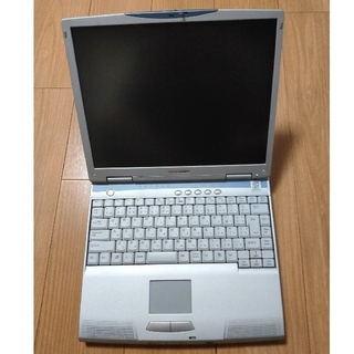 シャープ(SHARP)のアンチティークノートパソコン　PC-MJ710R　SHARP(ノートPC)