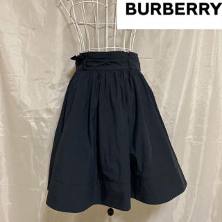 バーバリーブルーレーベル(BURBERRY BLUE LABEL)の★BURBERRY LONDON★バーバリーブルーレーベル 膝上フレアスカート(ひざ丈スカート)