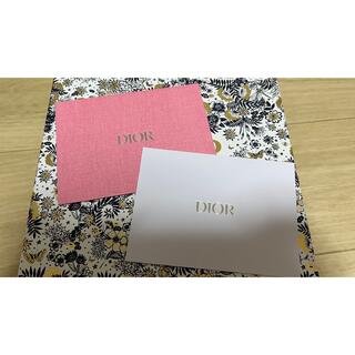 ディオール(Dior)のディオールメッセージカード　(カード/レター/ラッピング)