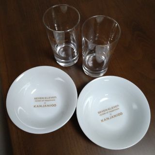 カンジャニエイト(関ジャニ∞)の関ジャニ∞　セブンイレブン　小皿２枚＋タンブラー２個セット(食器)