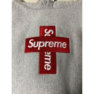 シュプリーム(Supreme)のsupreme box logo クロスボックスロゴ(パーカー)