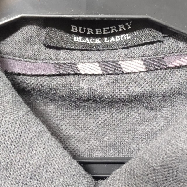 BURBERRY BLACK LABEL(バーバリーブラックレーベル)のバーバリー ブラックレーベル ポロシャツ 2 グレー チェック メンズのトップス(ポロシャツ)の商品写真