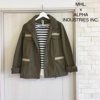 マーガレットハウエル(MARGARET HOWELL)のおひょい様専用MHL.xALPHA INDUSTRIES INC.コラボブルゾン(ミリタリージャケット)