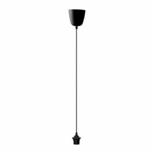 IKEA ブルンスタ セット ワイヤーライト ペンダントランプ セット シェード 3