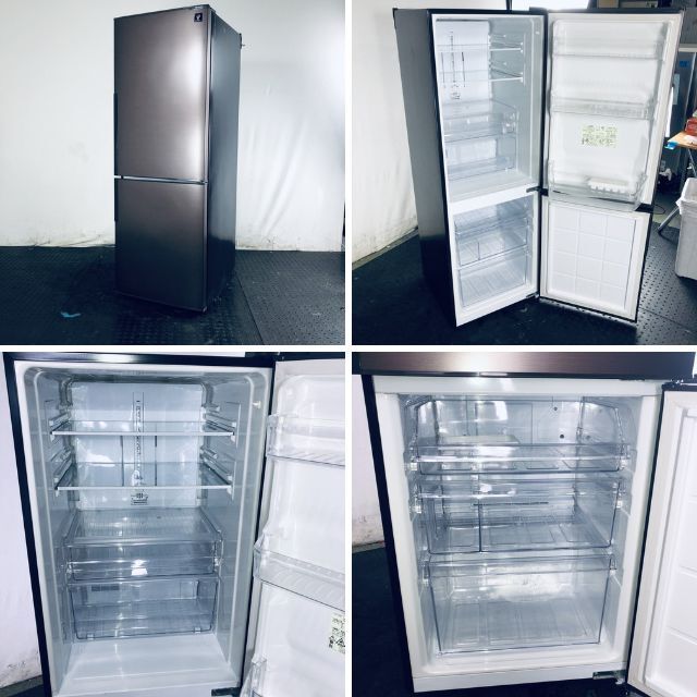 本物 ☆自社エリア内限定商品☆ 中古 2ドア冷蔵庫 シャープ (No.2043 ...