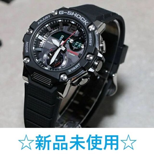 【専用】G-SHOCK GST-B300-1A G-STEEL タフソーラー メンズの時計(腕時計(アナログ))の商品写真