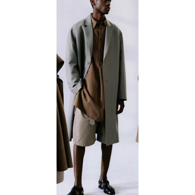 21ss Lemaire light suit coat taupe Mジャケット/アウター