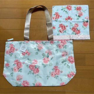 ローラアシュレイ(LAURA ASHLEY)の【新品未使用】ローラアシュレイ  トートバッグ　タオルハンカチ　アルバティーン(トートバッグ)