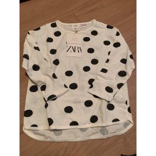 ザラキッズ(ZARA KIDS)のZARAキッズ ドットロンT(Tシャツ/カットソー)