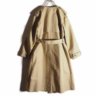 Drawer - ドゥロワー ノーカラートレンチコート オーバーサイズ Drawer