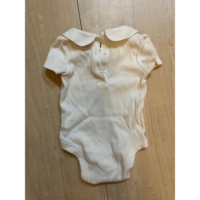 babyGAP(ベビーギャップ)の襟付き 半袖ロンパース　70 gap キッズ/ベビー/マタニティのベビー服(~85cm)(ロンパース)の商品写真