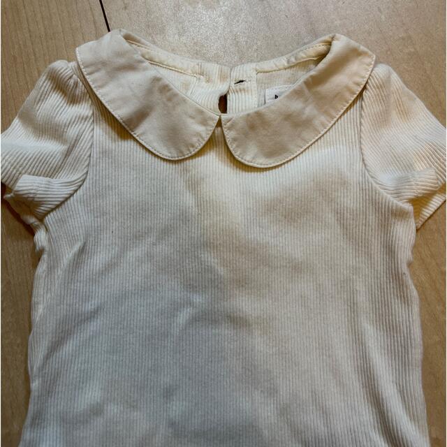 babyGAP(ベビーギャップ)の襟付き 半袖ロンパース　70 gap キッズ/ベビー/マタニティのベビー服(~85cm)(ロンパース)の商品写真