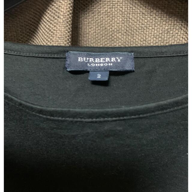 BURBERRY(バーバリー)のTシャツチュニックロングバーバリーＢＵＲＢＥＲＲＹ値下人気ブランド値下げ上品 レディースのトップス(Tシャツ(半袖/袖なし))の商品写真