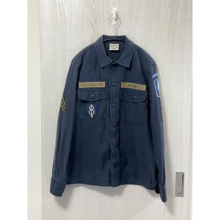 アルファインダストリーズ(ALPHA INDUSTRIES)の【アルファ】ミリタリーシャツ ワッペン(シャツ)