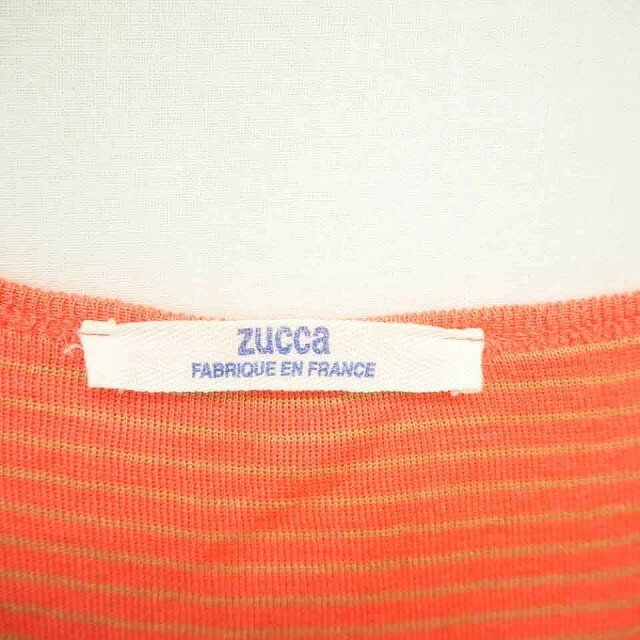 ZUCCa(ズッカ)のズッカ zucca カットソー サマーニット ボーダー 丸首 薄手 綿 コットン エンタメ/ホビーのコスプレ(その他)の商品写真