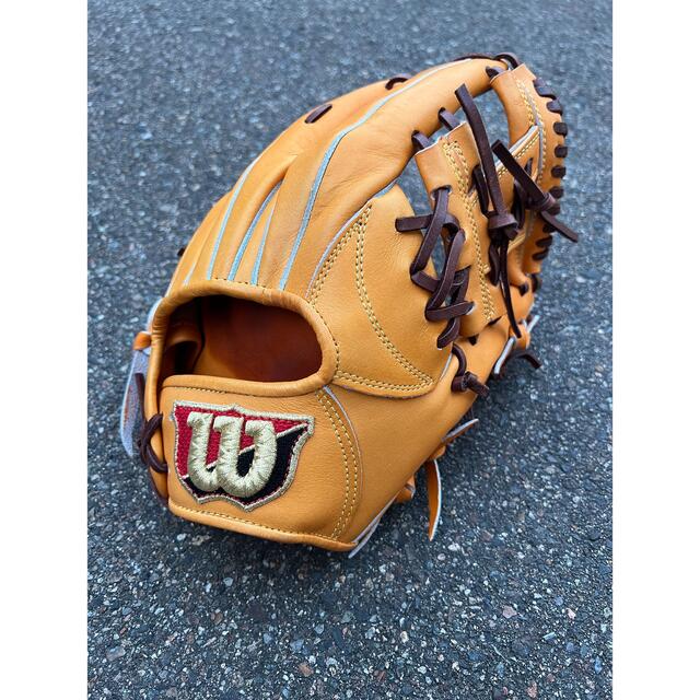 Wilson Staff(ウィルソンスタッフ)のウィルソン 硬式 内野手グローブ スポーツ/アウトドアの野球(グローブ)の商品写真