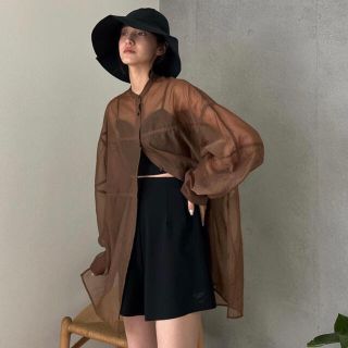 クラネ(CLANE)のCLANE SWITCH SHEER SHIRT(シャツ/ブラウス(長袖/七分))