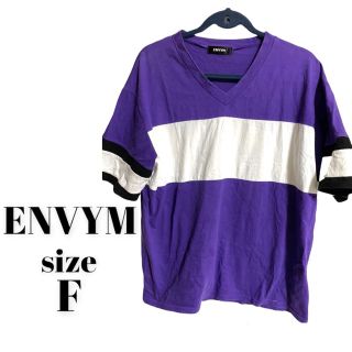 アンビー(ENVYM)のENVYM アンビー 半袖 トップス レディース 紫(Tシャツ(半袖/袖なし))