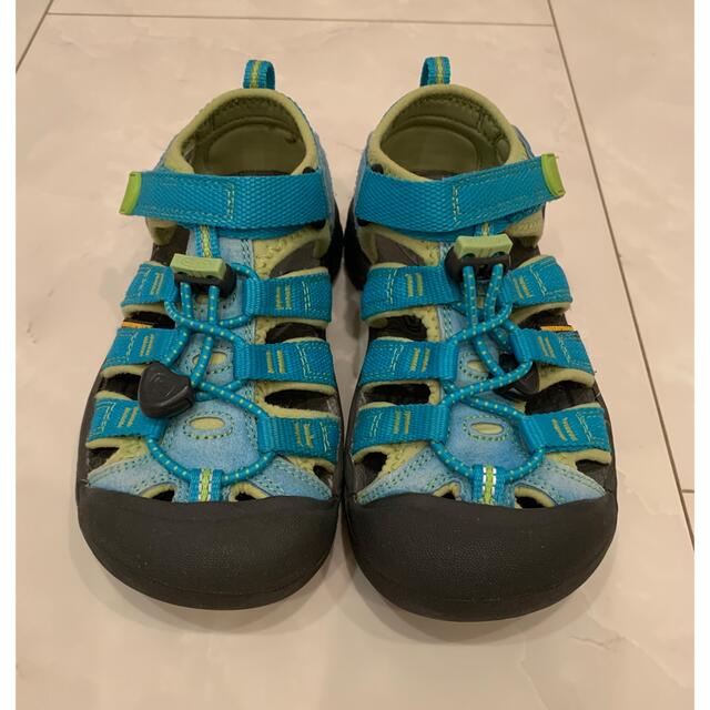 KEEN(キーン)の良品★keen サンダル18.5 キッズ/ベビー/マタニティのキッズ靴/シューズ(15cm~)(サンダル)の商品写真