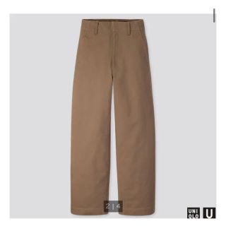 ユニクロ(UNIQLO)のユニクロ UNIQLO ワイドフィットカーブパンツ(チノパン)