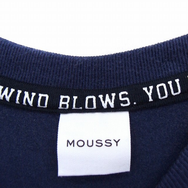 moussy(マウジー)のマウジー moussy Tシャツ カットソー 胸ポケット ロールアップ 半袖 コ エンタメ/ホビーのコスプレ(その他)の商品写真