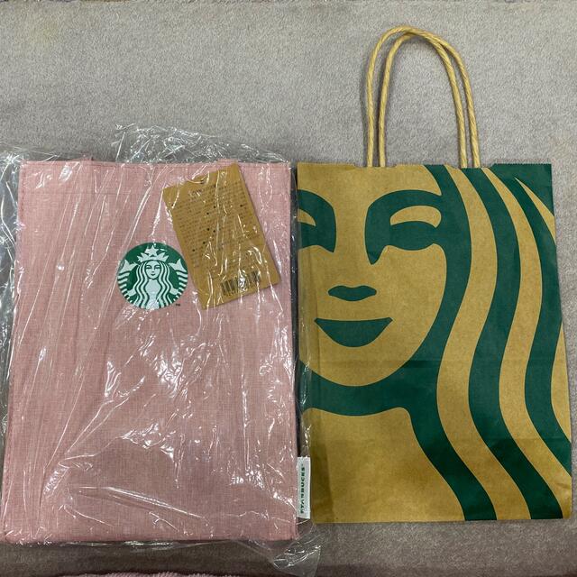 Starbucks Coffee(スターバックスコーヒー)のスタバ　リサイクルポリエステルバッグ レディースのバッグ(トートバッグ)の商品写真