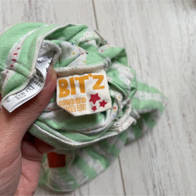 Bit'z(ビッツ)のBIT'Z 半袖　ロンパース  70 キッズ/ベビー/マタニティのベビー服(~85cm)(ロンパース)の商品写真