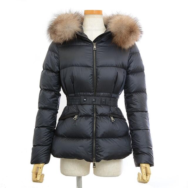 ブルーフロ MONCLER ダウンジャケット ネイビー サイズ0の通販 by