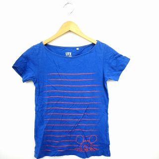 ユニクロ(UNIQLO)のユニクロ UNIQLO Tシャツ カットソー ミッキーマウス ボーダー ライン(その他)