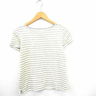 ユニクロ(UNIQLO)のユニクロ UNIQLO Tシャツ カットソー ボーダー しましま 丸首 半袖 コ(その他)