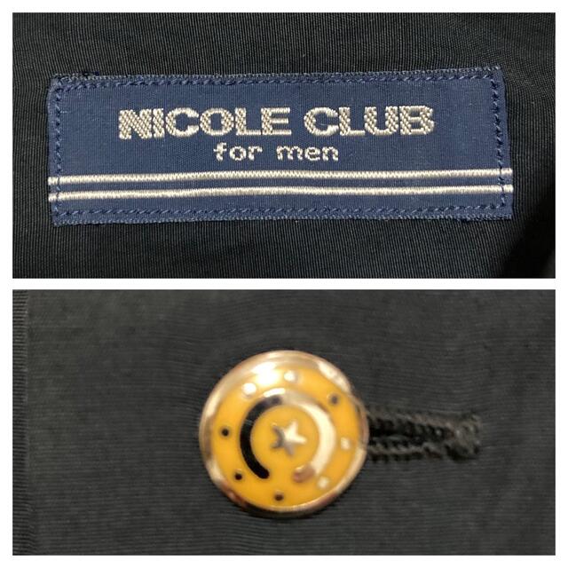 NICOLE CLUB FOR MEN(ニコルクラブフォーメン)の80s 90s◆ニコル クラブ フォーメン◆サテン テロテロ 和柄飾り シャツ メンズのトップス(シャツ)の商品写真