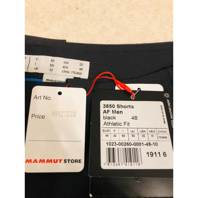 マムート 3850 ショーツ ショートパンツ 登山 ハイキング M ○スーパー