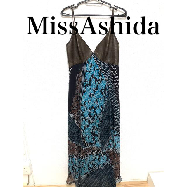 MissAshida デザインロングワンピース