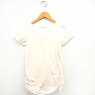 フェルゥ(Feroux)のフェルゥ Feroux Tシャツ カットソー 無地 シンプル リボン Vネック(その他)