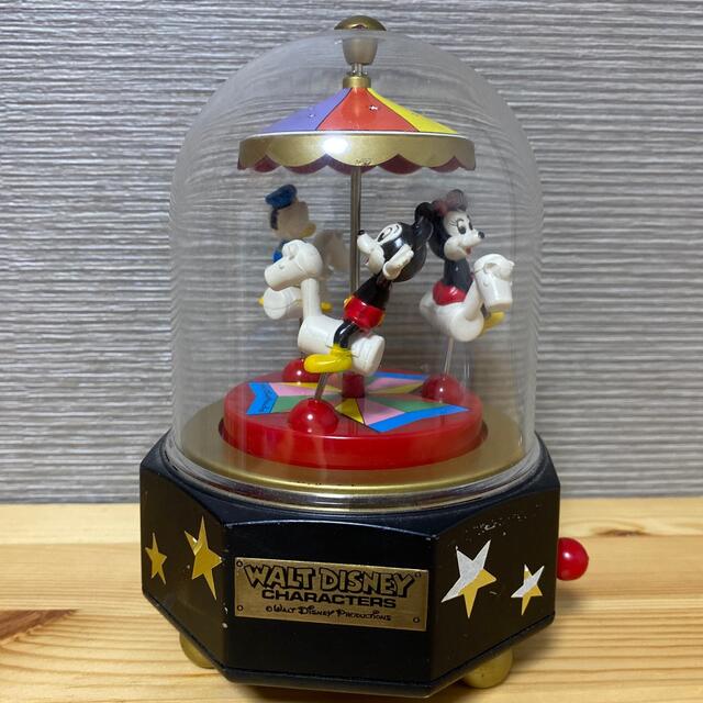 Disney(ディズニー)のディズニー オルゴール ミキーマウス ドナルドダック ミニーマウス 廃盤モデル インテリア/住まい/日用品のインテリア小物(オルゴール)の商品写真