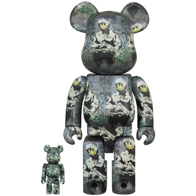 BE@RBRICK RIOT COP 100％ & 400％ 3体セット エンタメ/ホビーのフィギュア(その他)の商品写真