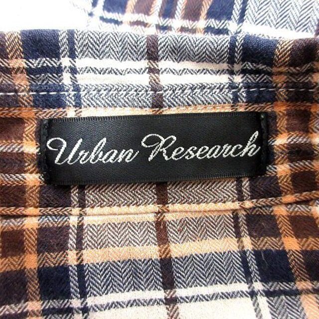URBAN RESEARCH(アーバンリサーチ)のアーバンリサーチ URBAN RESEARCH シャツ 長袖 チェック F レディースのトップス(カットソー(長袖/七分))の商品写真