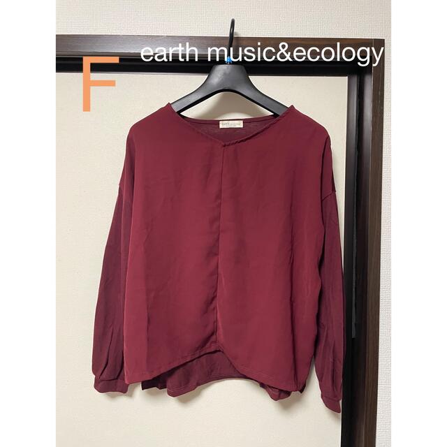 earth music & ecology(アースミュージックアンドエコロジー)のearth music&ecology ブラウス トップス レディース レディースのトップス(シャツ/ブラウス(長袖/七分))の商品写真