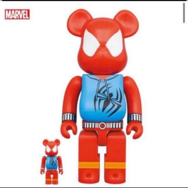 BE@RBRICK SCARLET SPIDER 100％ & 400％