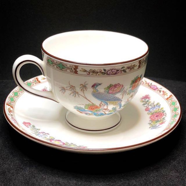 WEDGWOOD - WEDGWOOD/KUTANI CRANE /カップ&ソーサー/希少の通販 by