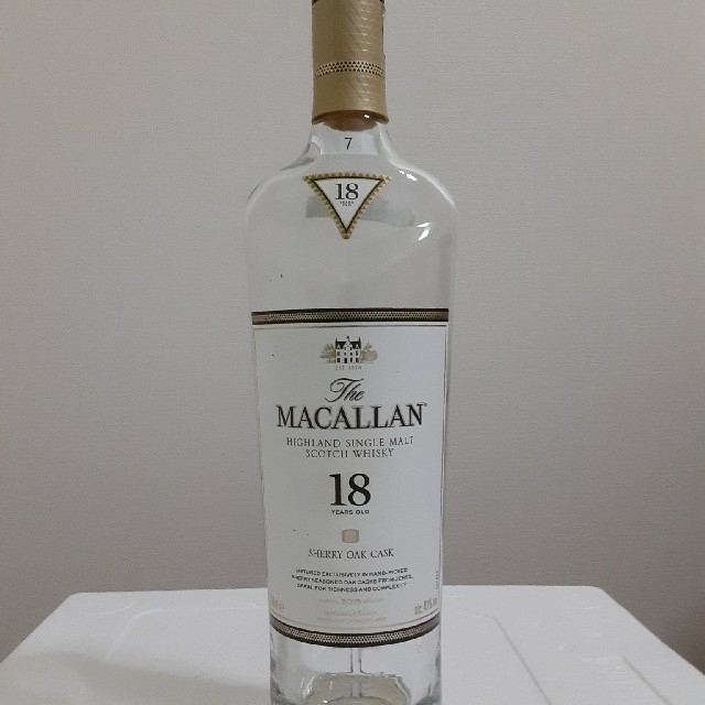 マッカラン18年 空瓶 - ウイスキー