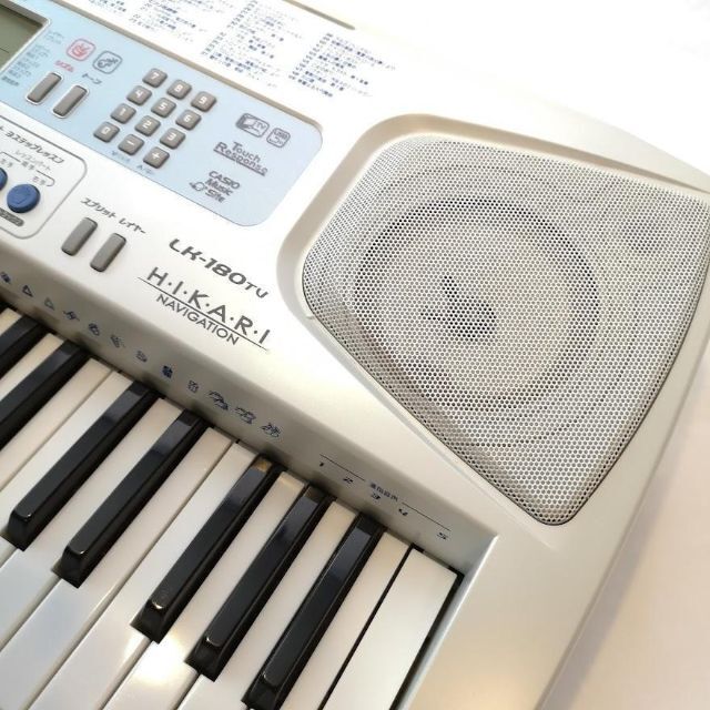 CASIO(カシオ)のCASIO LK-180TV　カシオ　 光ナビゲーション　電子キーボード　習い事 楽器の鍵盤楽器(キーボード/シンセサイザー)の商品写真